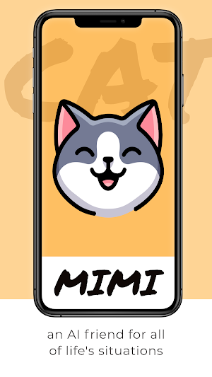 Cat Mimi - AI friend Screenshot 0