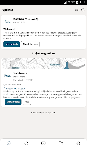 Stadshavens BouwApp Screenshot 2