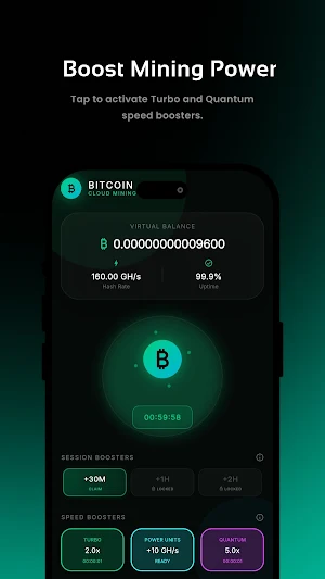 BTC Cloud Mining Screenshot 0