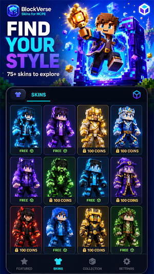 BlockVerse Skins for MCPE Screenshot 3