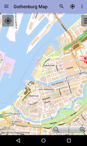 Gothenburg Offline City Map Screenshot 1