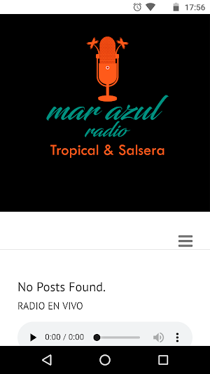 Mar Azul Radio Screenshot 1