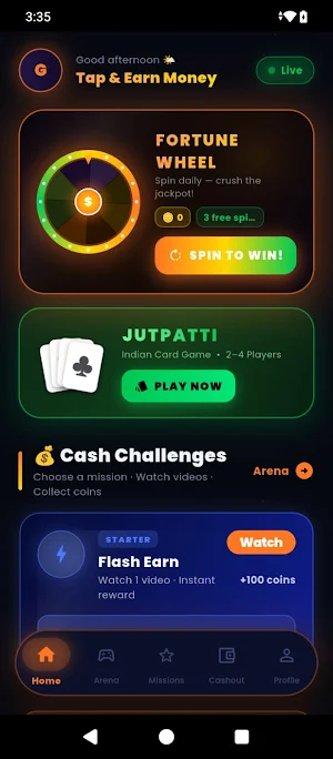 Tap & Earn Money Screenshot 0