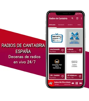 Radios of Cantabria Spain Screenshot 0