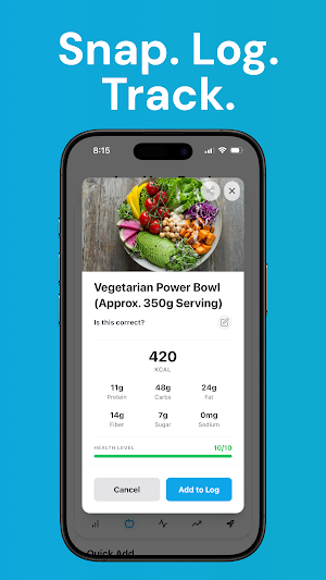 Fitly: AI Calorie Tracker Screenshot 1