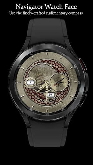 Watch Face: Navigator Wear OS Screenshot 1