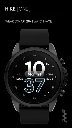 Awf HIKE [one] - watch face Screenshot 0