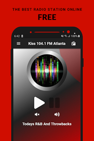 Kiss 104.1 FM Atlanta Radio App USA Free Online Screenshot 0