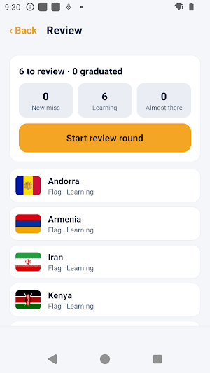 Flags & Capitals: Geo Quiz Screenshot 2