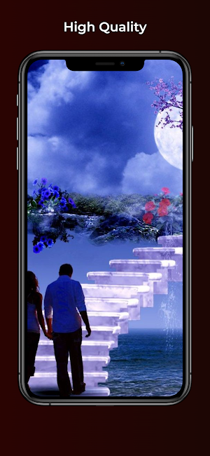 Romantic Love Wallpaper Screenshot 1