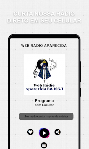 Web Radio Aparecida Screenshot 1