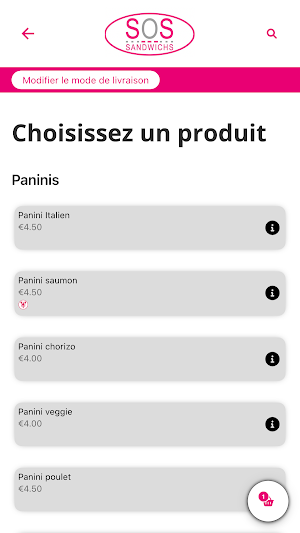 SOS Sandwichs Screenshot 1