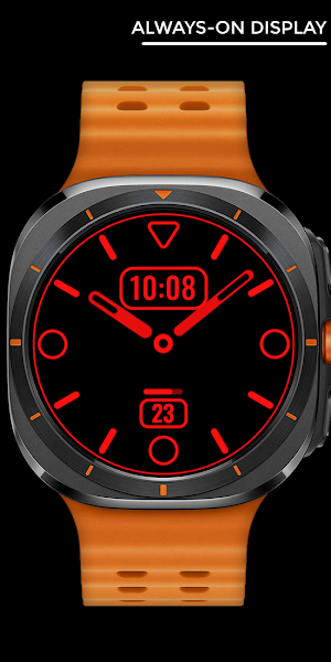 Night ver 23 - watch face Screenshot 2