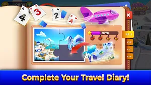 Solitaire TriPeaks: Grand Tour Screenshot 2