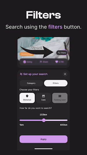 Ela - Find events! Screenshot 3