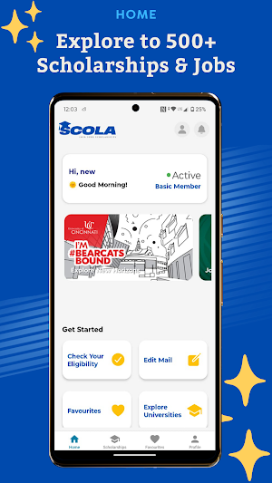 Scola: Scholarships & Jobs Screenshot 0