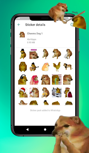 Dogs Stickers for WhatsApp Screenshot 2