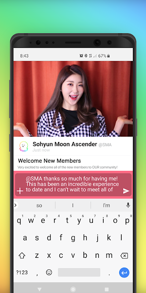 Sohyun Moon Ascender Social Screenshot 1