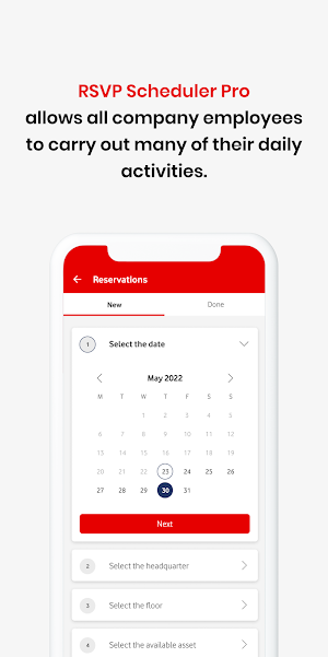RSVP Scheduler Pro Screenshot 1