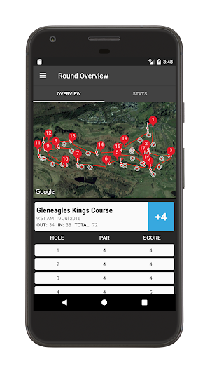 Shot Scope: Automated Golf Performance Tracking Screenshot 1