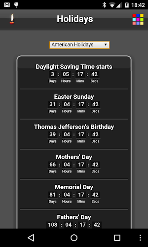 Holidays Screenshot 0