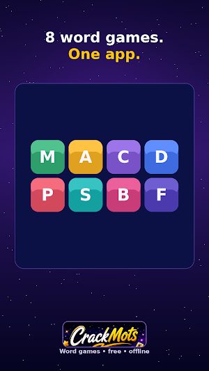 CrackMots: Word Games Screenshot 0