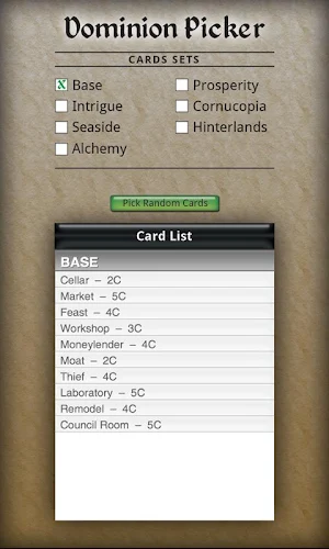Dominion Picker Free Screenshot 0