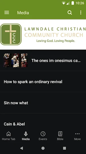 Lawndale Community Church Screenshot 1