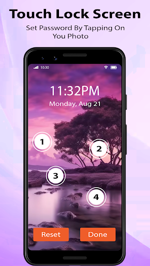 Touch Lock Screen Screenshot 1