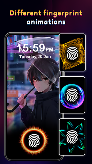 Fingerprint Live Animation Screenshot 1