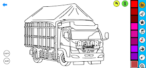 Truck Car Coloring Book Screenshot 3