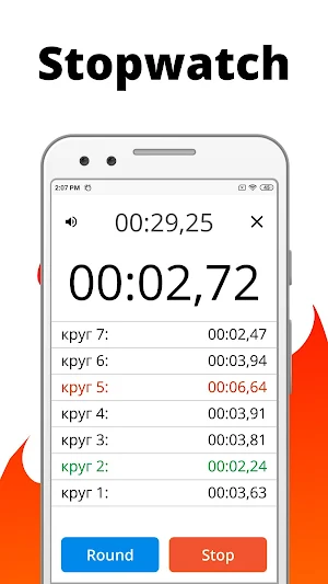 Tabata Timer 🕒 Interval Timer for HIIT Workout Screenshot 2