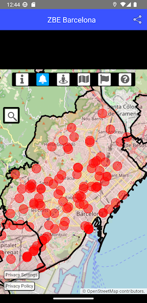 ZBE Barcelona GPS Screenshot 0