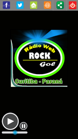 Web Rádio Rock Gol Online Screenshot 1