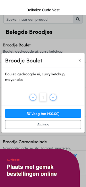 Delhaize Oude Vest Screenshot 0
