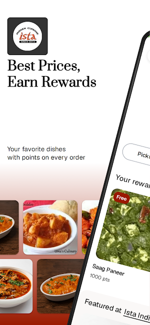Ista Indian Cuisine Screenshot 0