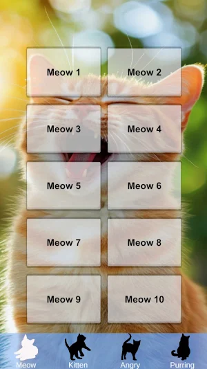 Cat Sounds & Meow Screenshot 0