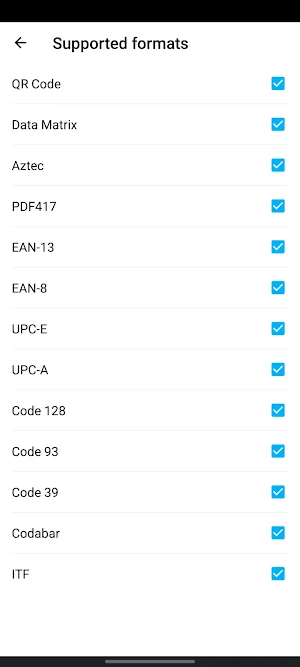 QR codes. Reader and Generator Screenshot 3
