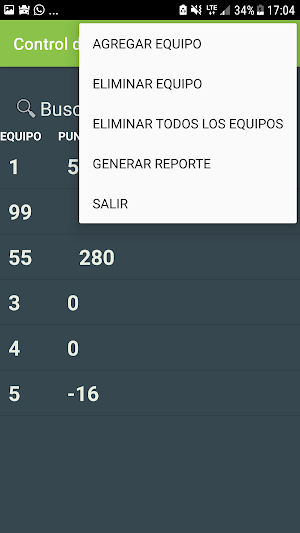 Control de Creditos Screenshot 0