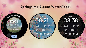 Springtime Bloom WatchFace Screenshot 2