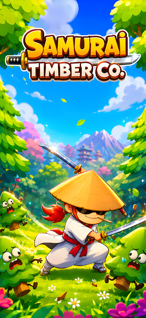Samurai Timber Co: Idle Tycoon Screenshot 0