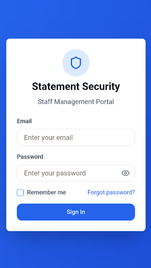 Statement Security Staff Screenshot 0