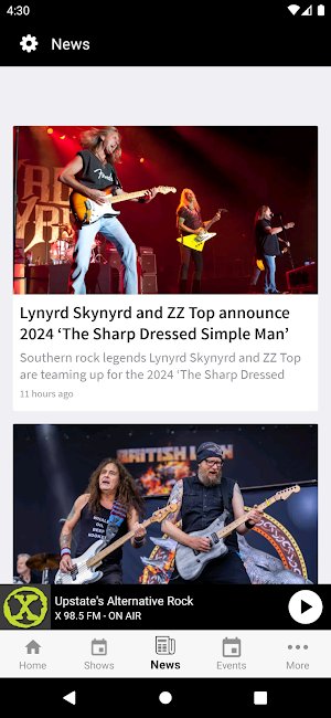 X 98.5 Screenshot 3