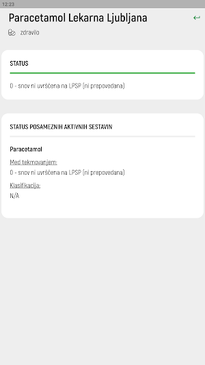 Preveri zdravilo Screenshot 3