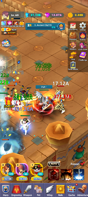 Idle Leo Screenshot 1