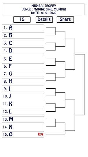 Tournament Draw Maker Screenshot 3