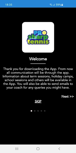Pro Sharp Tennis Screenshot 1
