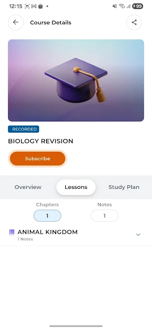 Chrysalis Learning App Screenshot 1