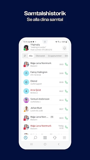 Telenor One X växel Screenshot 2