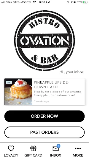 Ovation Bistro - Official Screenshot 0